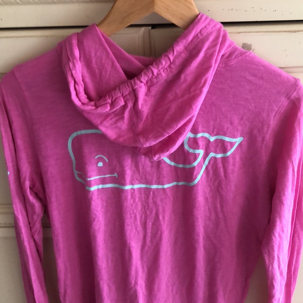 Vineyard Vines Women’s Long Sleeve Hoodie Shirt - Picture 8 of 9